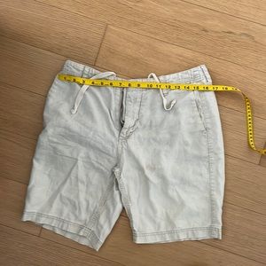All Son Brand Lightweight Shorts in White